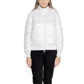 Armani Exchange White Polyamide Jackets & Coat -   -  Armani Exchange.